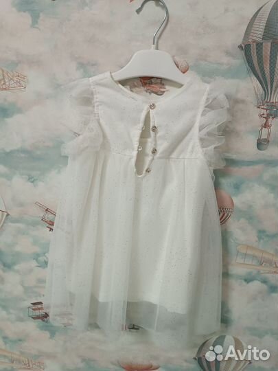 Платье для девочки 86