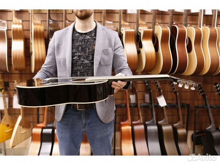 Veston C-45A BK (с анкером) классическая гитара