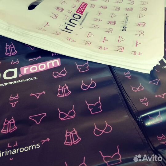 Печать логотипов на пакетах