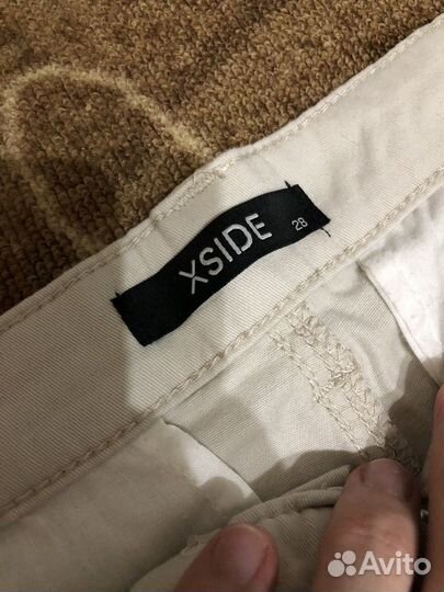 Брюки бежевые Xside 28 размер