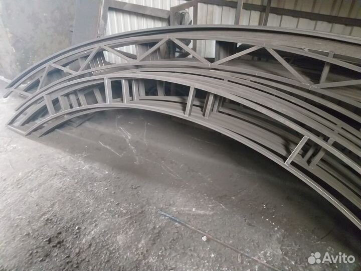 Ферма арочная для навеса