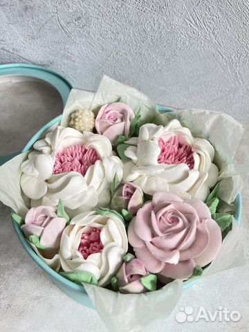 Подарок на День учителя, Зефир, Зефирный букет