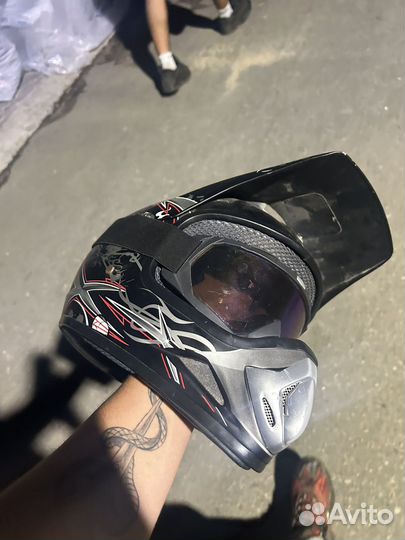 Шлем кроссовый