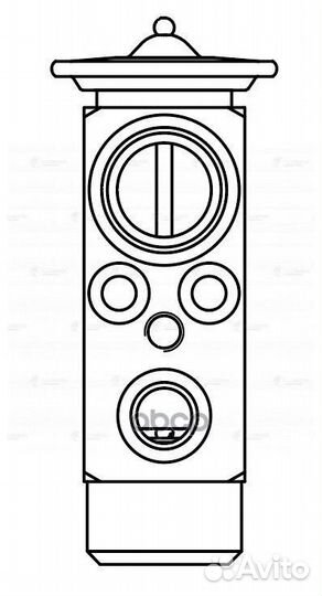 Клапан кондиционера расширительный Opel Astra H