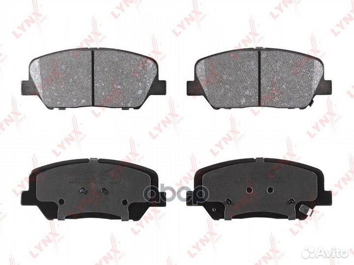 Колодки тормозные дисковые перед BD3631 LYN
