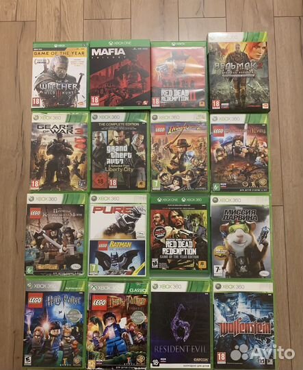 Игры для xbox 360, One, series X/S (оригинал)