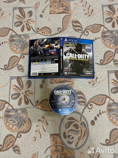 Диск на PS4 PS5 Call of Duty Infinite Warfare