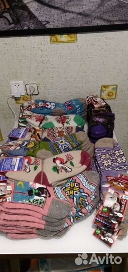 Носки 100 шерсть