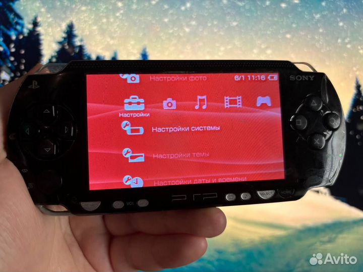 Sony PSP 1008 fat на запчасти/восстановление