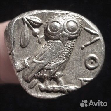 Афины тетрадрахма Пелопонесская война красота