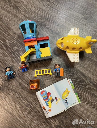 Lego duplo аэропорт 10871 оригинал, самолет