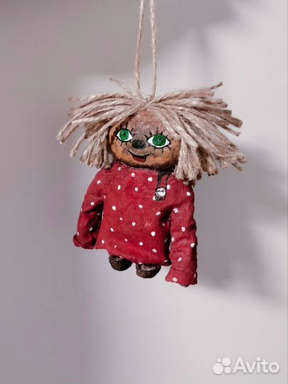 Ватные игрушки домовенок Кузя