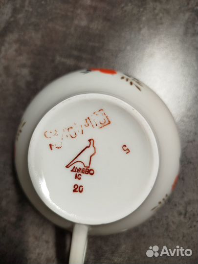 Чайные пары Дулево СССР