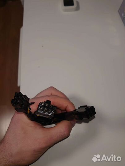 Райзер pci e x16 6pin - 2(8pin)