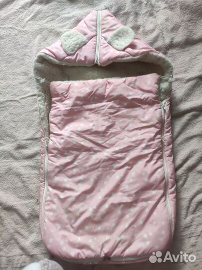 Кокон и конверт для новорождённых