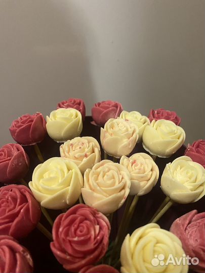 Букет из шоколадных роз