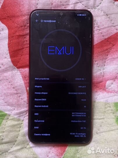 HONOR 10i, 4/128 ГБ