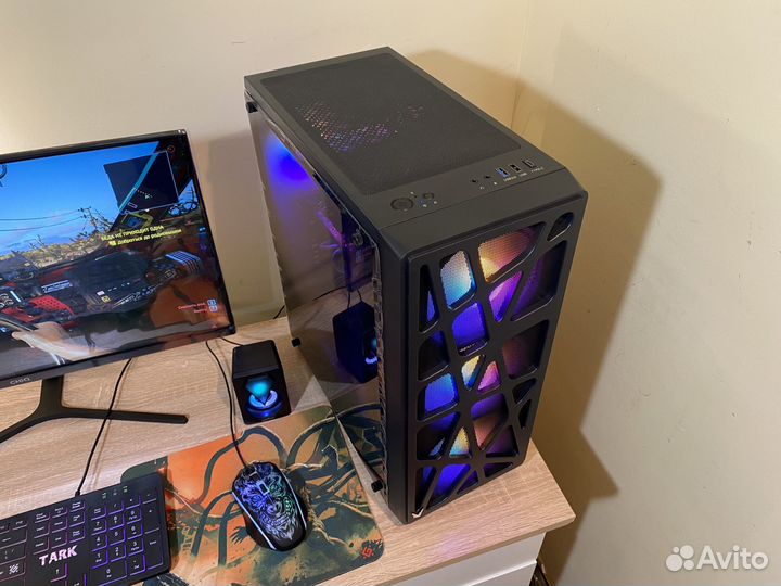 Игровой пк с монитором/Intel/Mana Black