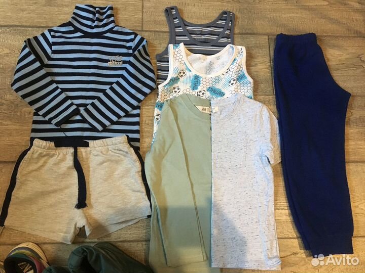 Вещи пакетом на мальчика 98 104 110