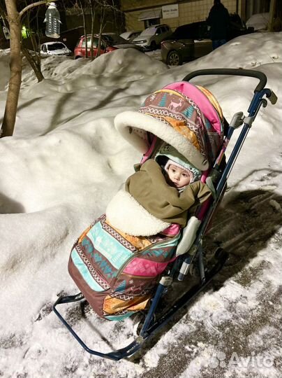 Санки коляска