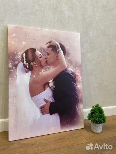 Портрет на холсте по фото