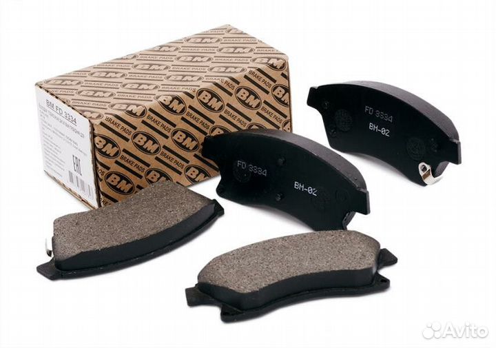 Колодки тормозные BM FD 3334