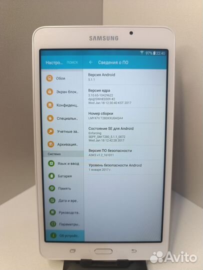 Планшет Samsung Galaxy Tab A7.0
