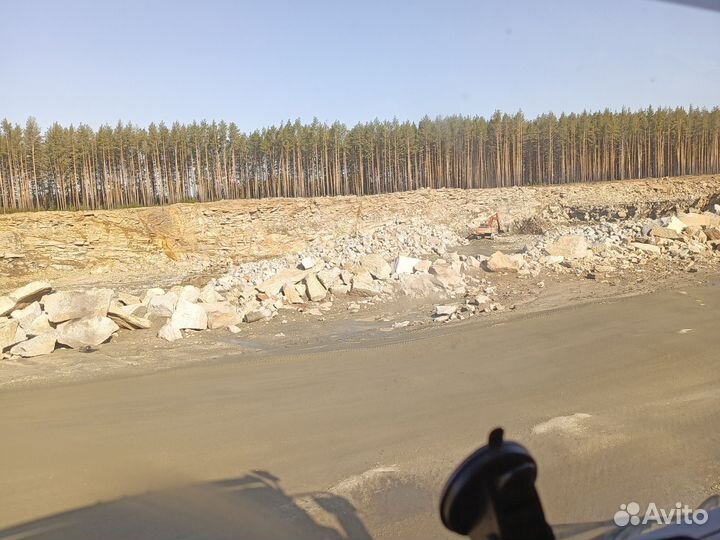 Щебень отсев скала