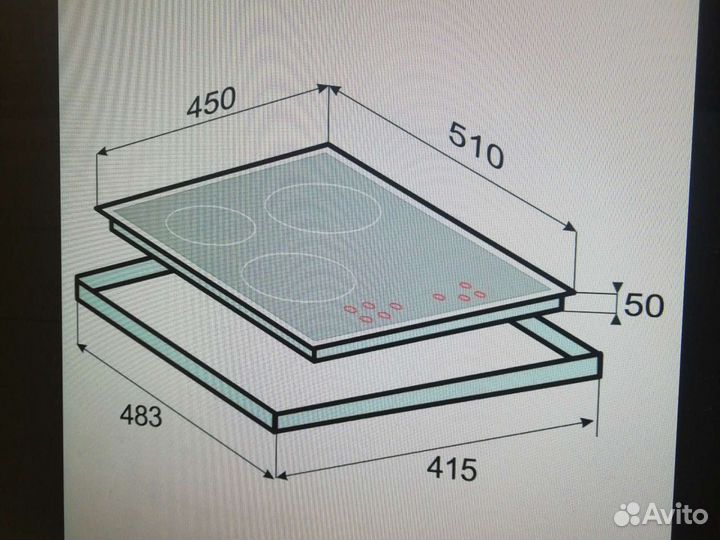 Варочная панель Zigmund&Shtain CNS 139.45 WX