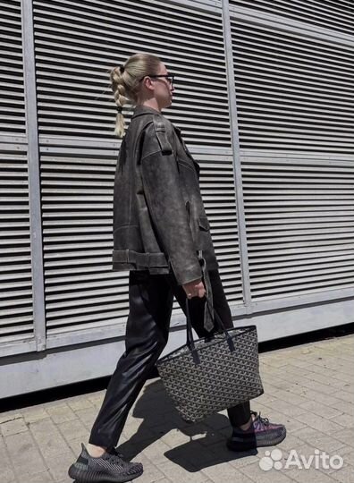 Кожаная куртка косуха винтаж