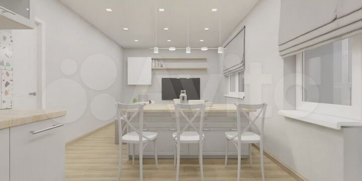 1-к. квартира, 58,1 м², 2/10 эт.