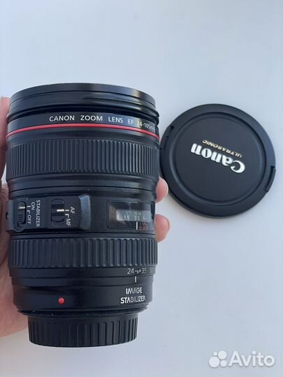Объектив canon EF 24-105mm 1:4