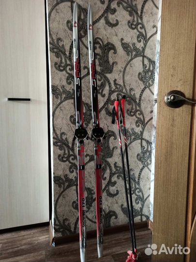 Беговые лыжи sable, ботинки nordic