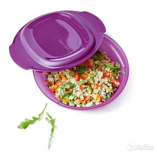 Контейнер Tupperware для приготовлении пищи в свч