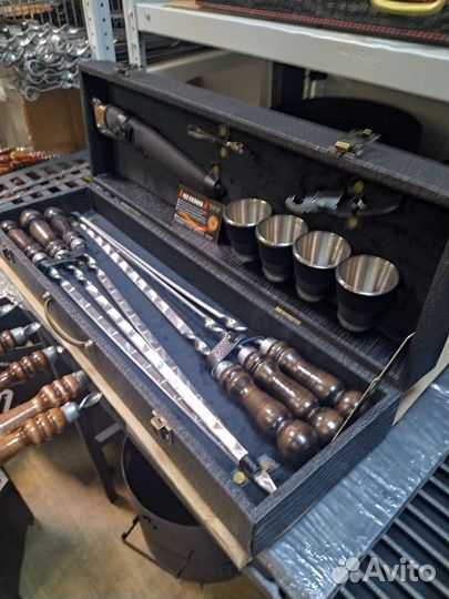 Подарочный набор с шампурами