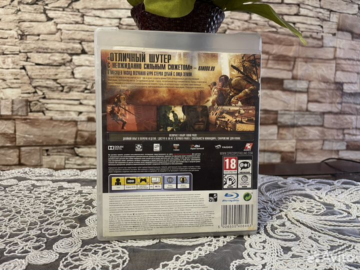 Диск PS3 Spec Ops: The Line