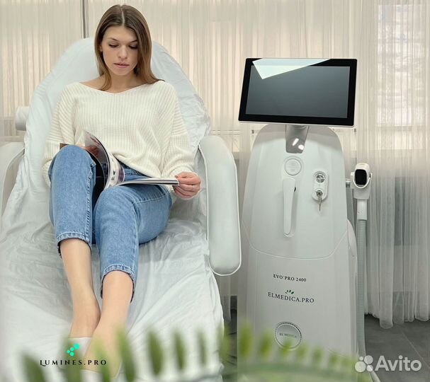 Диодный лазер для эпиляции люминес Макс-Плюс 2000вт