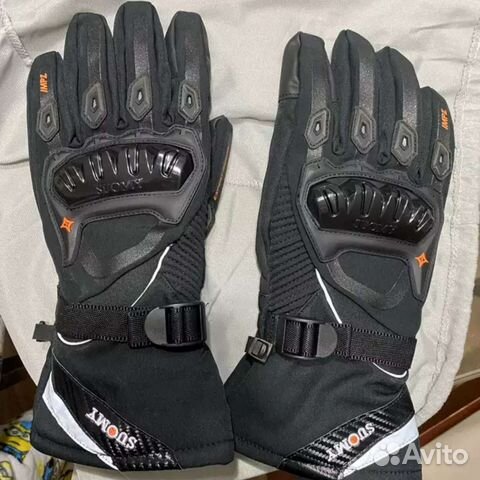 Мото перчатки зимние Новые