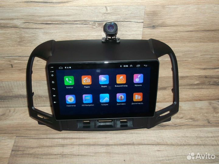 Магнитола Hyundai Santa Fe Android с камерой GPS