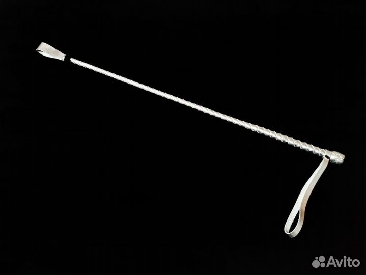 Стек / хлыст серебряный