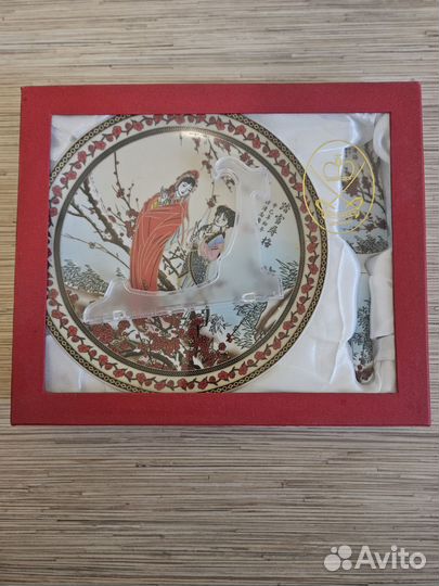 Блюдо для торта с лопаткой