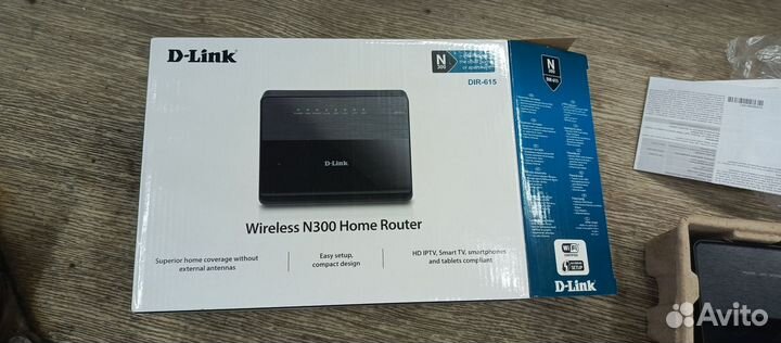 Wifi роутер D-link dir 615