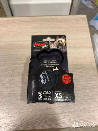 GErmane Поводок - рулетка Flexi 3 метра новый