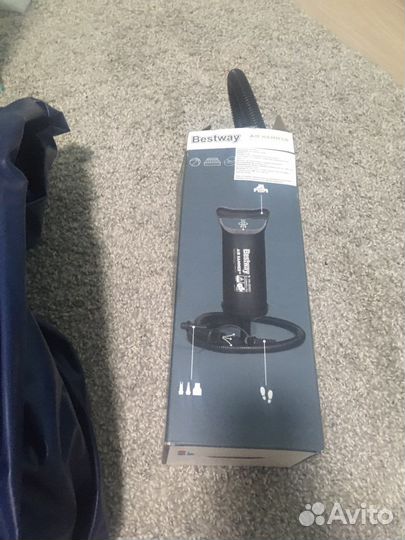 Насос и матрас