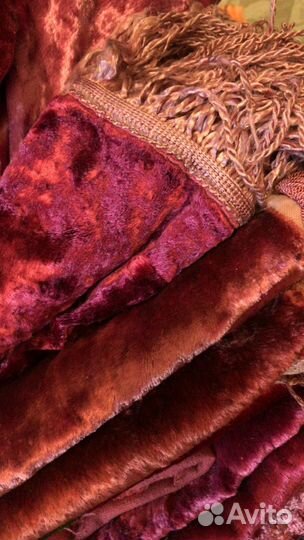 Плюшевые скатерти винтаж СССР