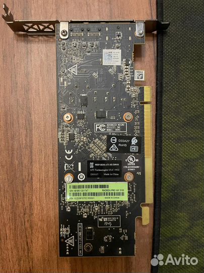 Видеокарта Radeon Pro WX 3100