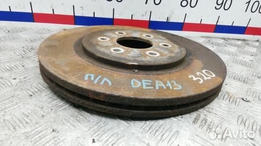 Диск тормозной передний nissan navara D40 (DEA13N6