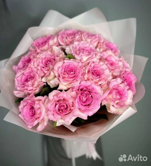 Цветы розы букет