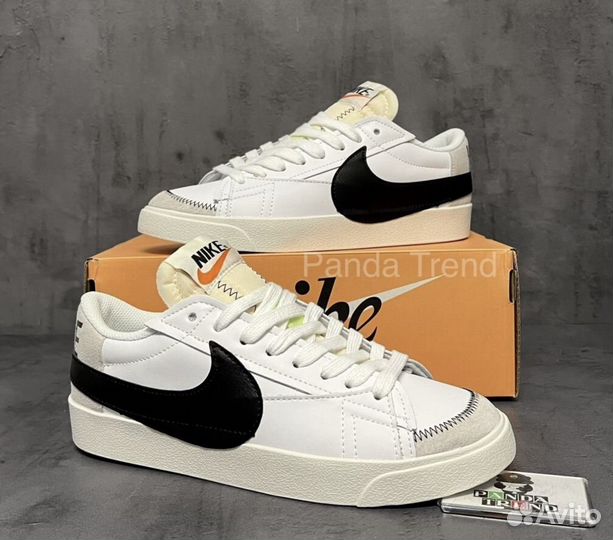 Кроссовки кеды Nike Blazer low 77 Jumbo