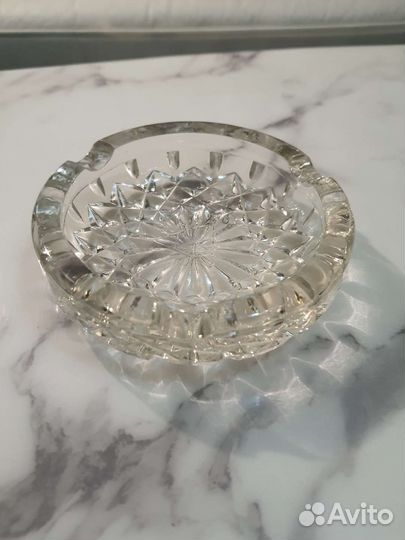 Хрустальные пепельницы СССР